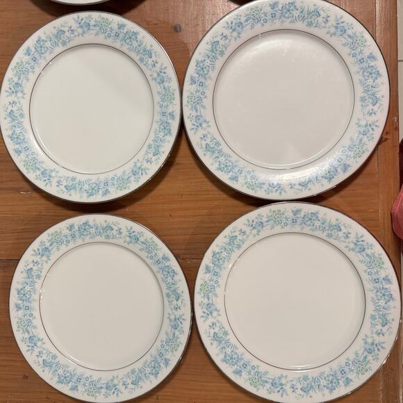 Noritake Japan Vintage China 10.5” Dinner Plates 2227 Set of 6, Made 1973-1984 - Picture 4 of 6